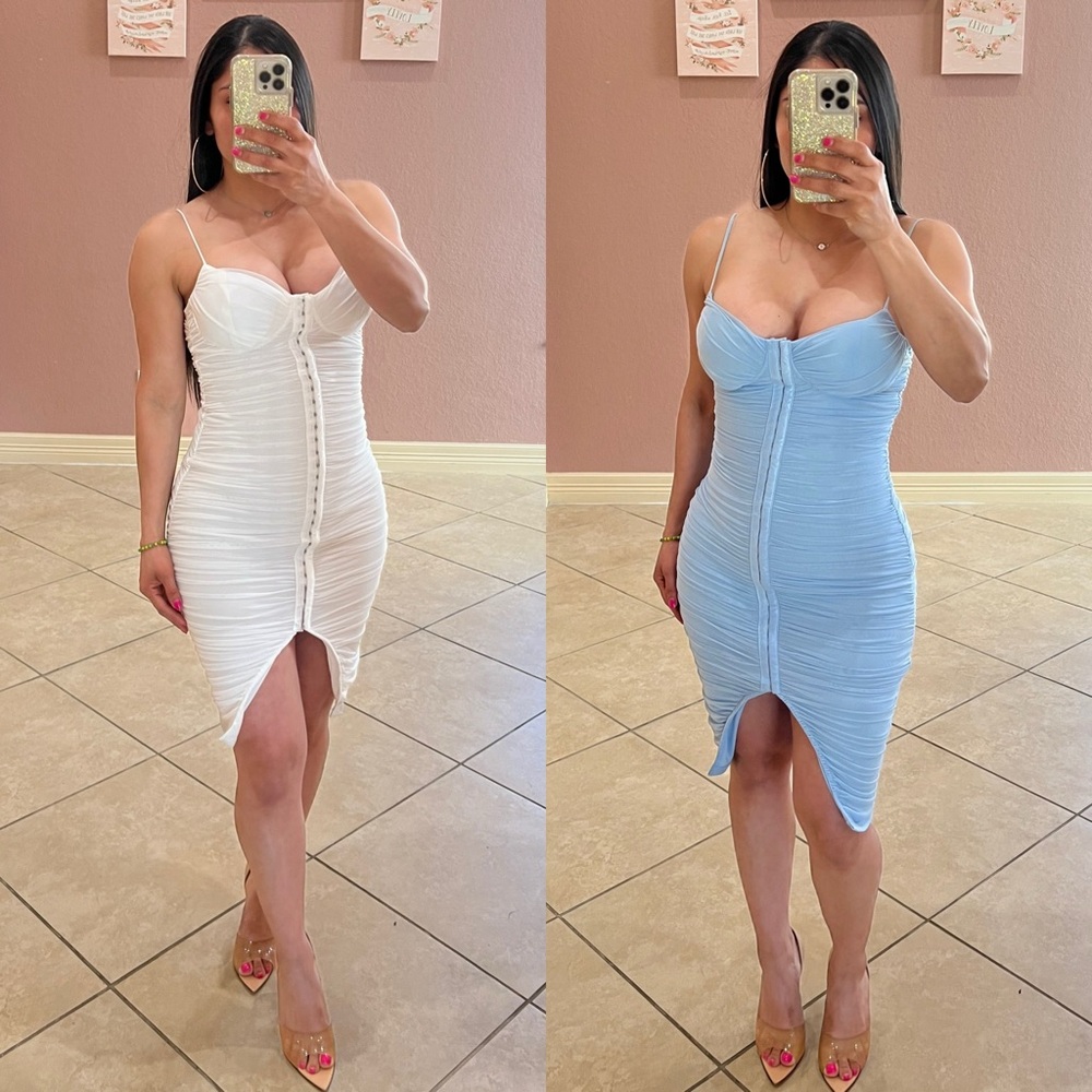 SUSANA Mesh Bodycon Dress